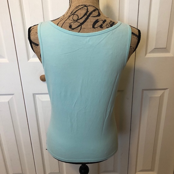 GAP Stretch pale green tank top - Picture 2 of 5
